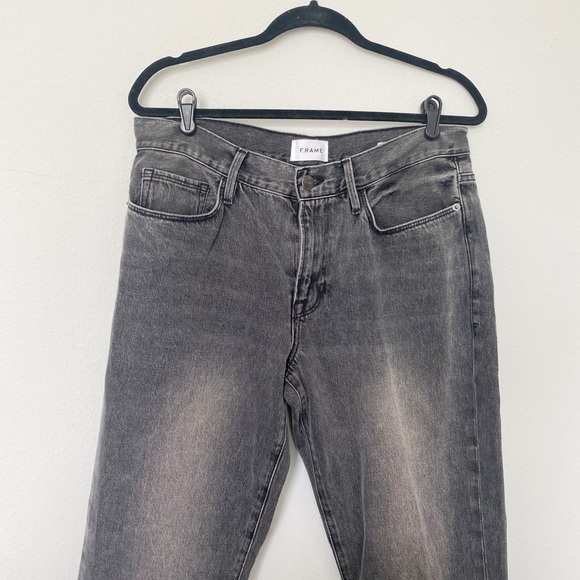 Frame Denim High Rise Gray Jeans - Picture 5 of 10